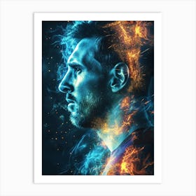 Lionel Messi 1 Art Print