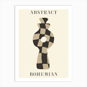 Abstract Bohemian 4 Art Print