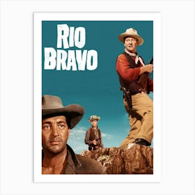 Rio Bravo (1959) Art Print