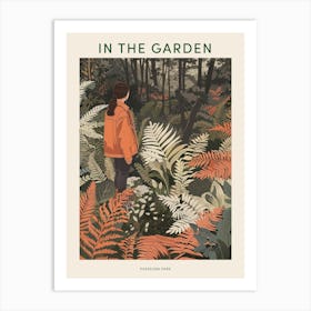 In The Garden Poster Pukekura Park New Zealand 3 Art Print