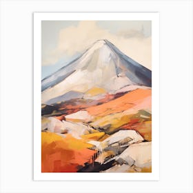 Beinn Mhanach Scotland 1 Mountain Painting Art Print