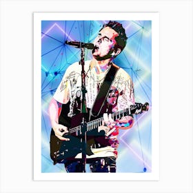 Matthew Bellamy Art Print