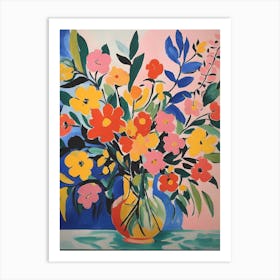 Flowers In A Vase Art Print