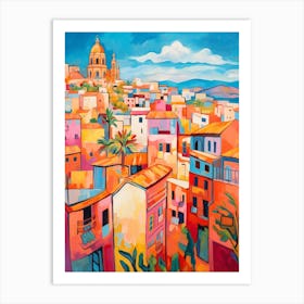 Valencia Spain 4 Fauvist Painting Art Print