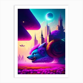 Radiant Dreamscape Poster