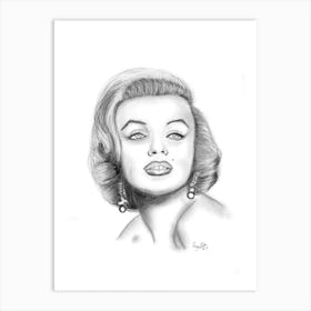 Marilyn Monroe Art Print