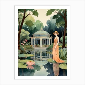 Lily Pond 1 Art Print