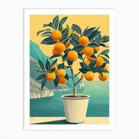 Orange Tree 13 Art Print