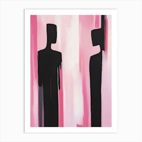 Pink Abstract Art Print