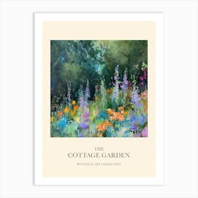 Cottage Garden Poster Wild Bloom 5 Art Print