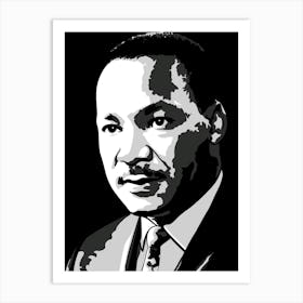 Martin Luther King Art Print