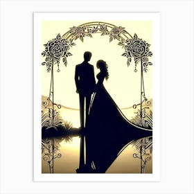 Creative Love And Relationship Illustration 31 Art Print