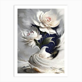 The Scent Of Gardenias 1 Art Print