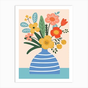 Vase Of Flowers 1 Art Print