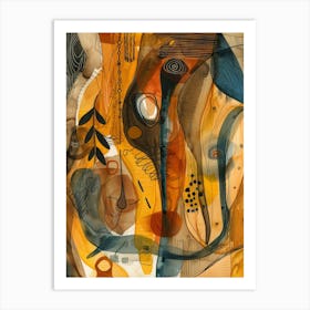 Abstract Painting 594 Art Print