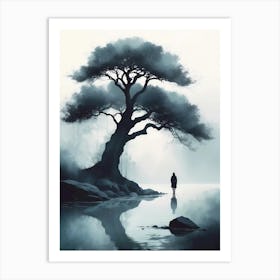 Lone Tree 17 Art Print