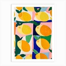 Oranges 2 Art Print