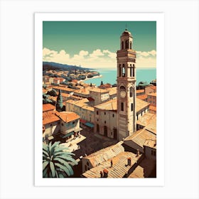 Tuscany, Italy 3 Travel Poster Vintage Art Print