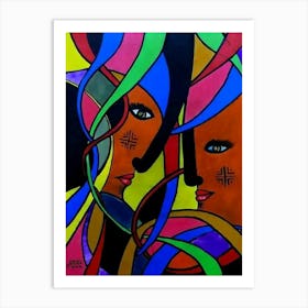 Two Women In Love Art Print