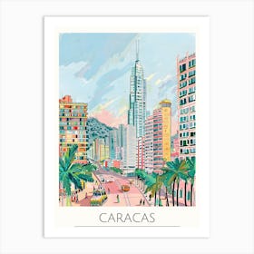 Caracas 2 Art Print