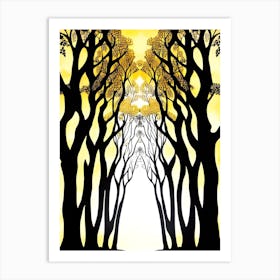 Forest Of Trees 3 Art Print