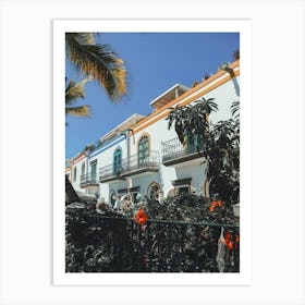 Spanish Street Scene Art Print