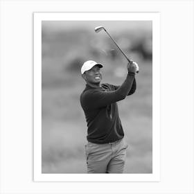 Tiger Woods The 152nd Open Art Print