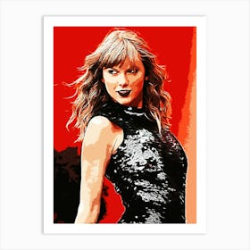 Taylor Swift 40 Art Print