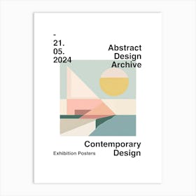 Abstract Design Archive Poster 31 Art Print