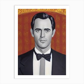 Henry Fonda Illustration Movies Art Print