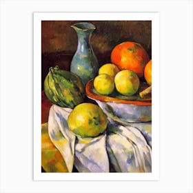 Endive Cezanne Style vegetable Art Print