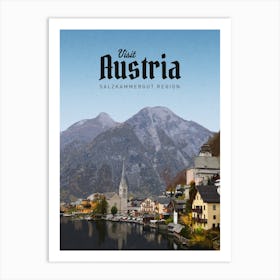 Austrian Alps Art Print
