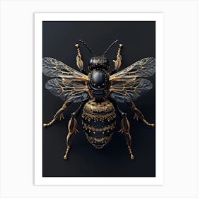 Bee Art 2 Art Print