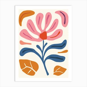 Flower Painting 8 Art Print