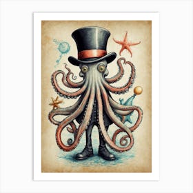 Octopus 1 Art Print