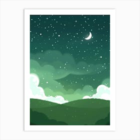 Night Sky 1 Art Print