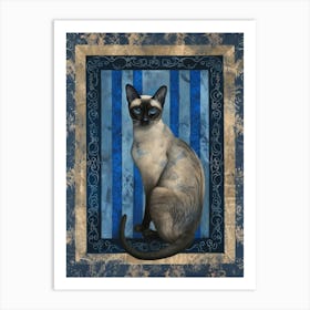 Siamese Cat 2 Art Print