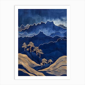 Chinese Mountains 15 Art Print