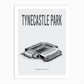 Tynecastle Park Heart Of Midlothian Fc Stadium Art Print