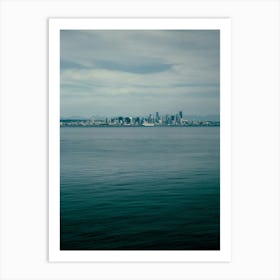 Seattle Blues Art Print