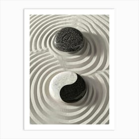 Yin And Yang 3 Art Print