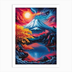 Mt Fuji 6 Art Print