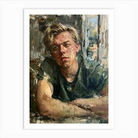 Young Man Art Print