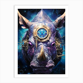 Rhinoceros Art Print