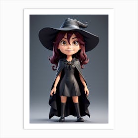 Little Witch 1 Art Print