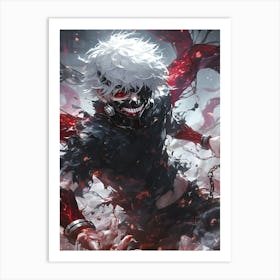 Ken Tokyo Ghoul Art Print