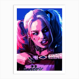 Harley Quinn 2 Art Print