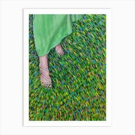 Green Grass Art Print