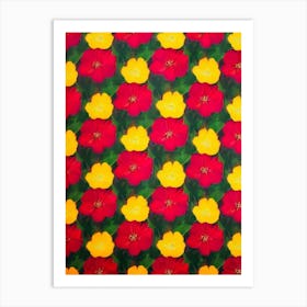 Daffodils Andy Warhol Flower Art Print