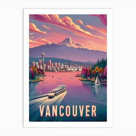 Vancouver Canada Art Print